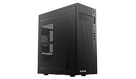 2E Корпус Alfa E185-400 з БЖ 2E ATX400W, 1xUSB3.0, 2xUSB2.0, VGA 310 мм, ATX, чорний