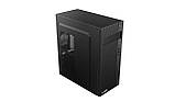 2E Корпус Alfa E185-400 з БЖ 2E ATX400W, 1xUSB3.0, 2xUSB2.0, VGA 310 мм, ATX, чорний, фото 3