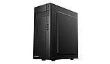 2E Корпус Alfa E185-400 з БЖ 2E ATX400W, 1xUSB3.0, 2xUSB2.0, VGA 310 мм, ATX, чорний, фото 6