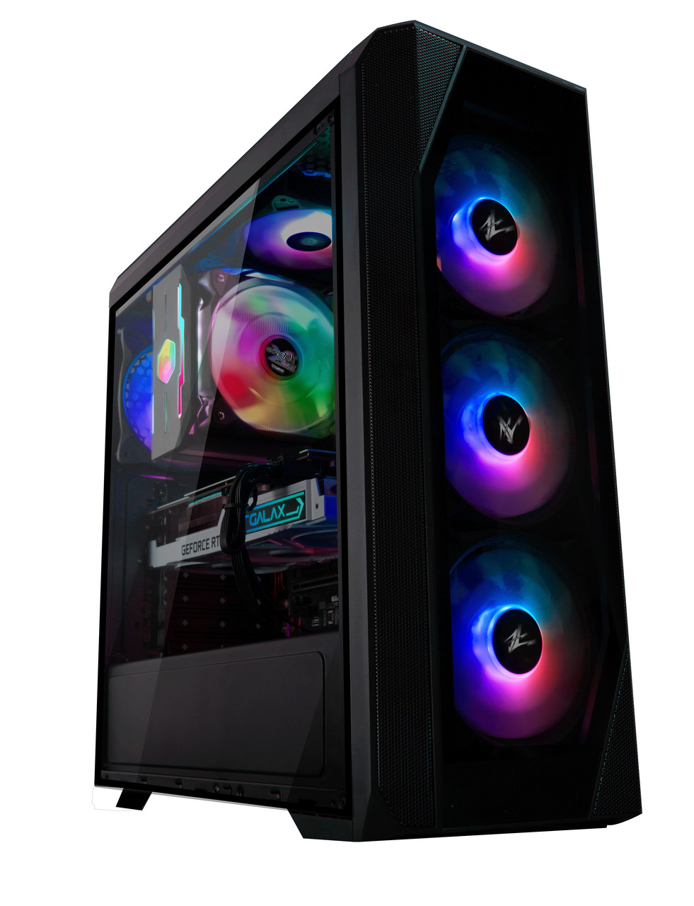 Zalman Корпус N5 TF, без БЖ, 1xUSB3.0, 2xUSB2.0, 4x120mm RGB fans, Acrylic Side Panel, TG Front Panel, ATX,