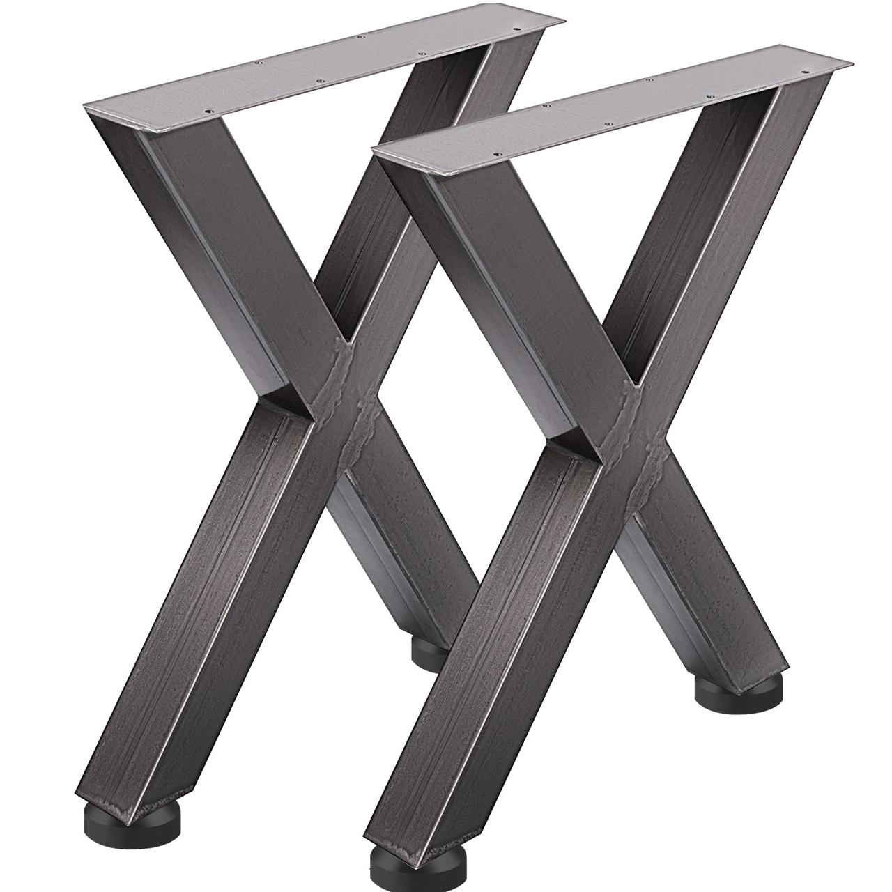 VEVOR ножки стола 720 x 600 мм X-Frame, каркас стола 28 x 24 дюйма направляющие стола из нержавеющей стали - фото 1 - id-p1845893863
