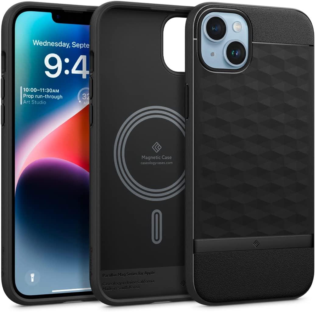 Чохол Caseology Parallax Mag Matte Black для iPhone 14 Plus