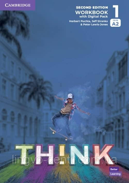 Англійська мова. THINK 2ED Level 1 Workbook with Digital Pack