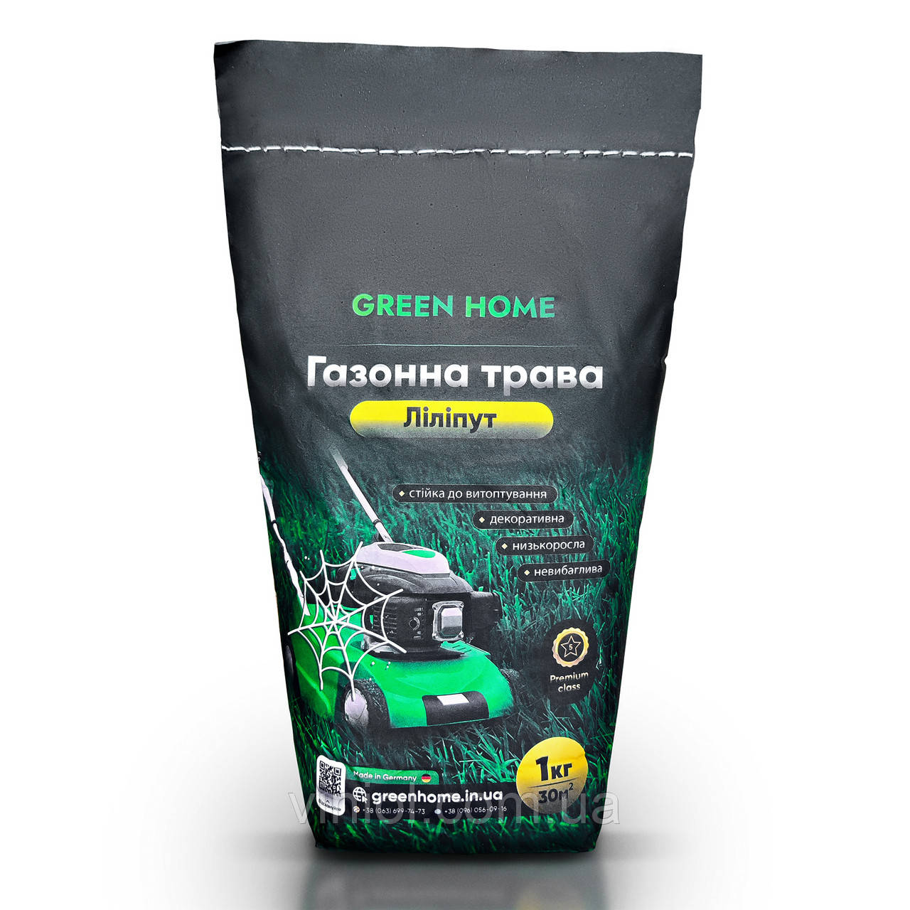 Газонна трава Ліліпут насіння Green Home 1 кг