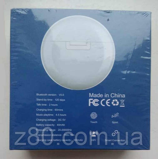 TW13 бездротові навушники блютуз TWS чорні, фото 3