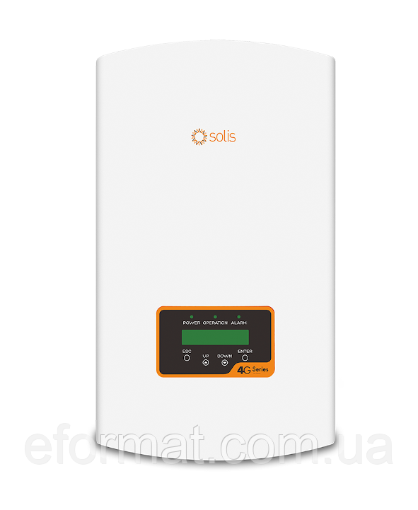 Інвертор мережевий Solis 3P12K-4G (12 кВт, 3 фази, 2 MPPT)
