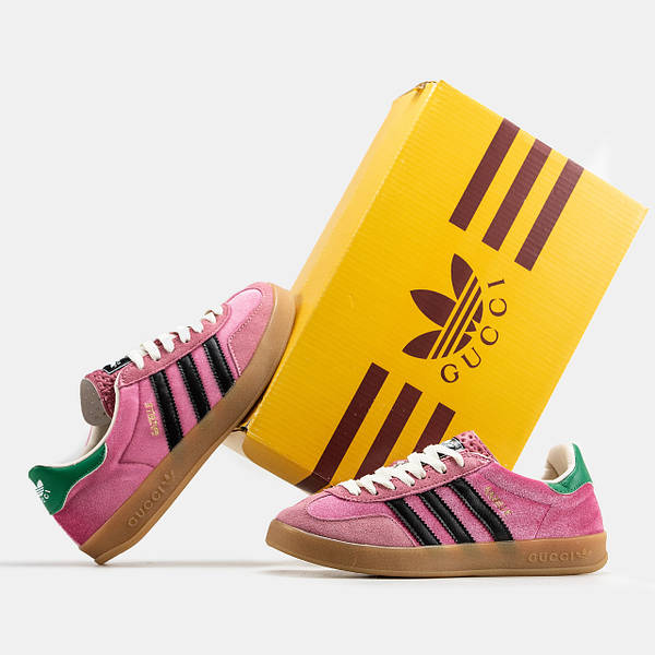 Adidas Gazelle x Gucci Light Pink Velvet rykav ua 1845990250
