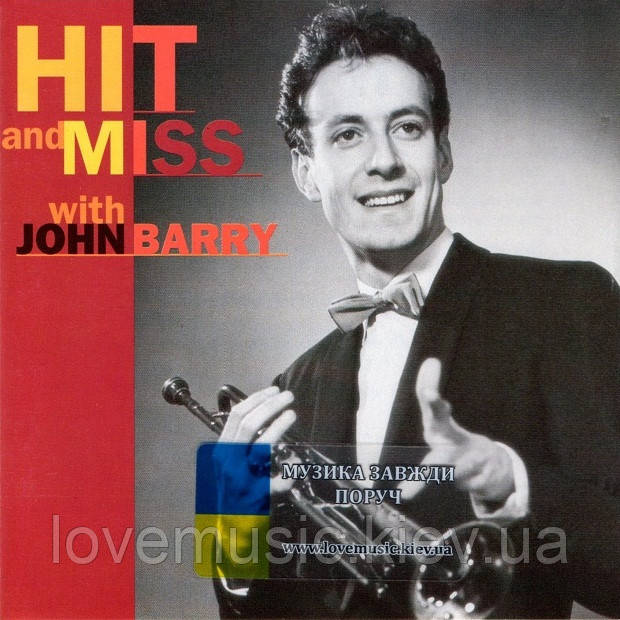 Музичний сд диск JOHN BARRY Hit and miss (1997) (audio cd), фото 1