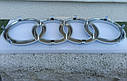 Емблема Audi в решітку радіатора (кільця, хром), фото 3