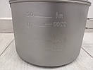 Казанок титановий для походу туризму та кемпінгу каструля з титану Lixada Titanium POT-2800, фото 10