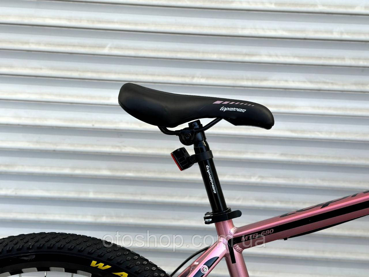 Велосипед алюминиевый горный TopRider-680 26" , Медный + подарок крылья или насос - фото 3 - id-p1845993738