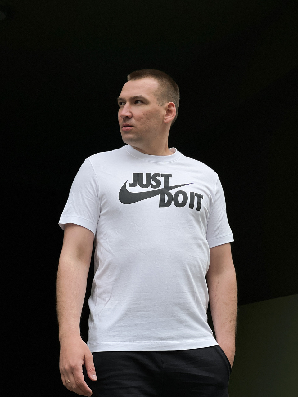 Футболка чоловіча Nike Just Do It / DX1989-100