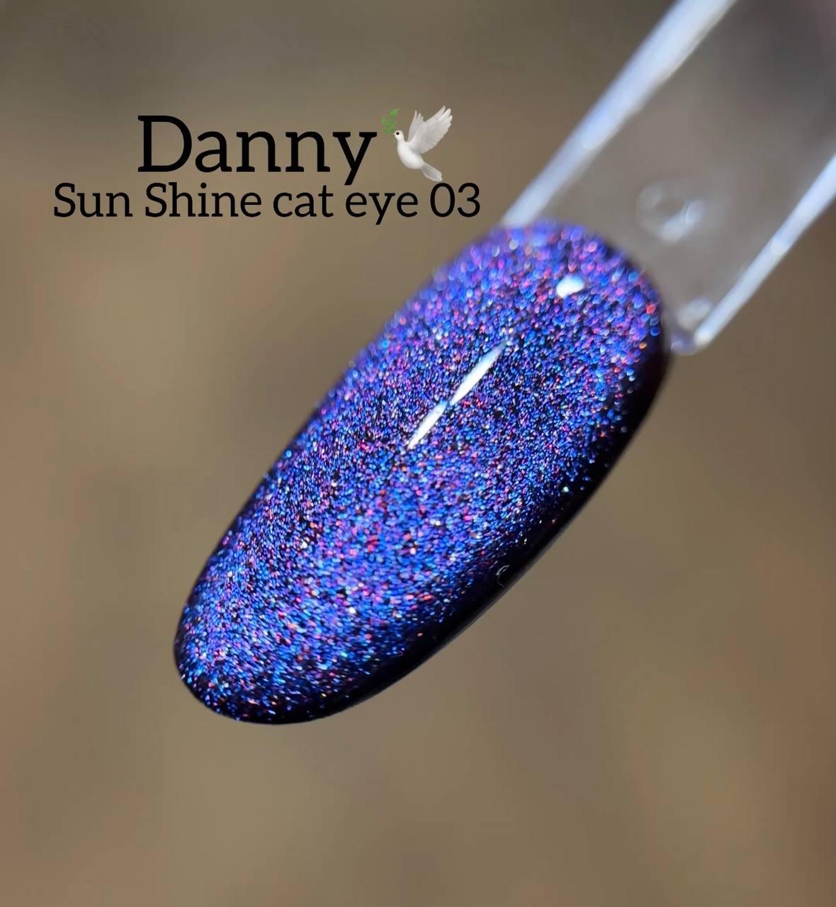 Гель-лак DANNY SUNSHINE CAT EYE №03 12 ml, фото 1