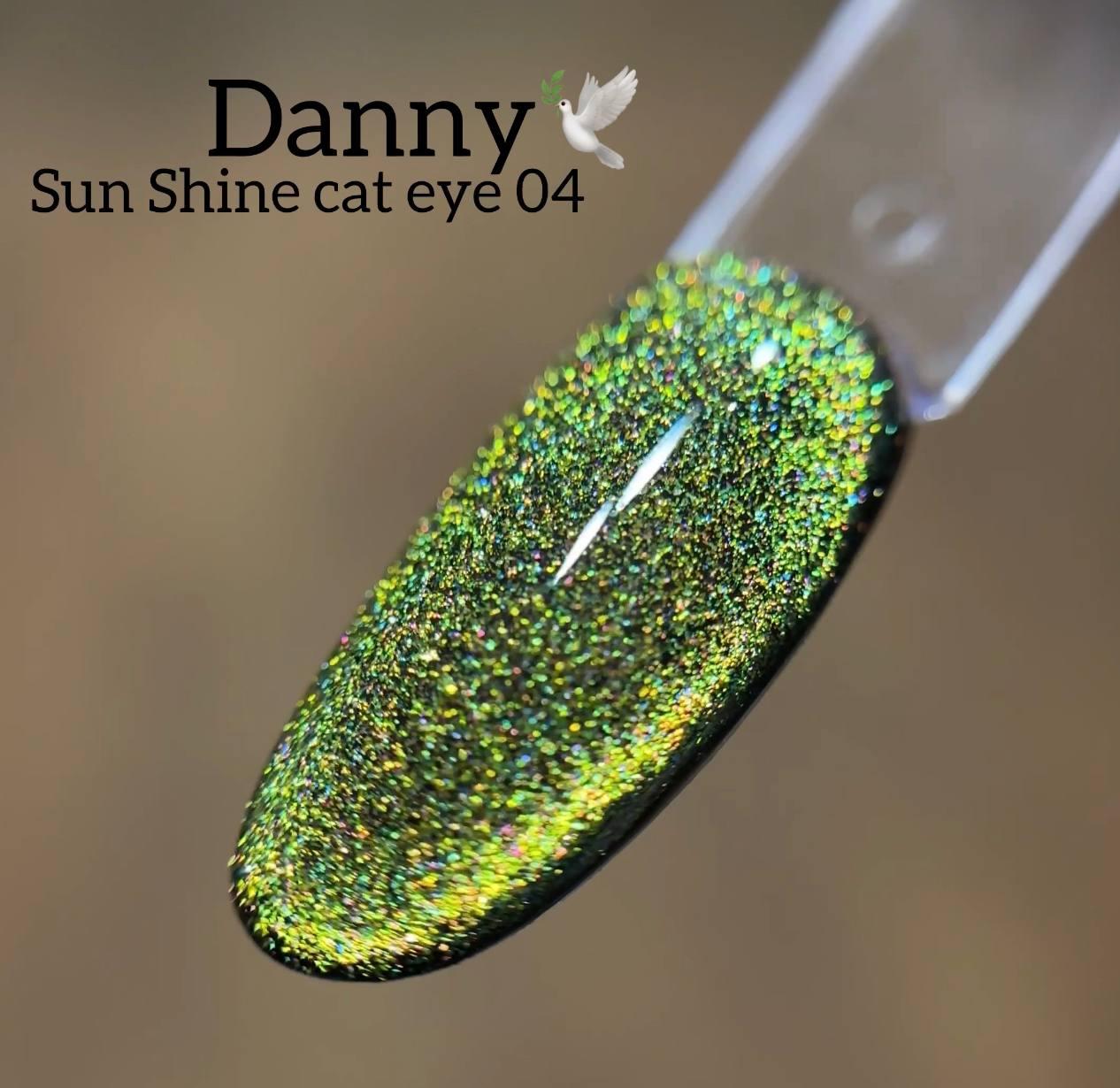 Гель-лак DANNY SUNSHINE CAT EYE №04 12 ml, фото 1