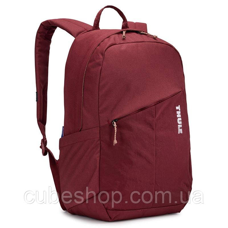 Міський рюкзак Thule Notus New Maroon з відділенням для ноутбука (бордовий)