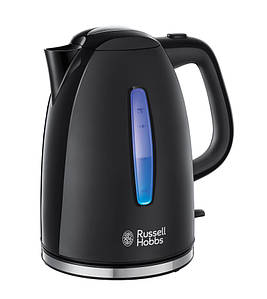 Електрочайник Russell Hobbs Textures Plus, 1.7л, пластик , чорний