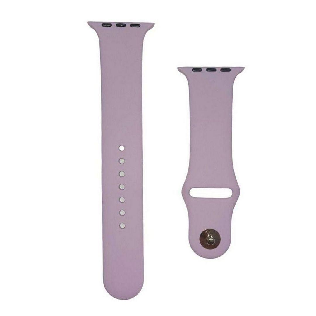 Силіконовий ремінець Apple Watch 42/44/45/49 mm Lavender