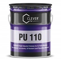 CLEVER PU BASE 110 (КЛЕВЕР ПУ БЕЙЗ 110) - ВИСОКОЕЛАСТИЧНЕ ПОЛІУРЕТАНОВЕ ПОКРИТТЯ ДЛЯ ПОКРІВЛІ