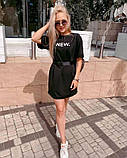 Жіноче плаття-футболка з принтом NEW, фото 9