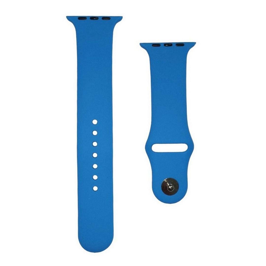 Силіконовий ремінець Apple Watch 42/44/45/49 mm Denim Blue