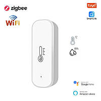Розумний Wi-Fi датчик вологості та температури Tuya, smart life