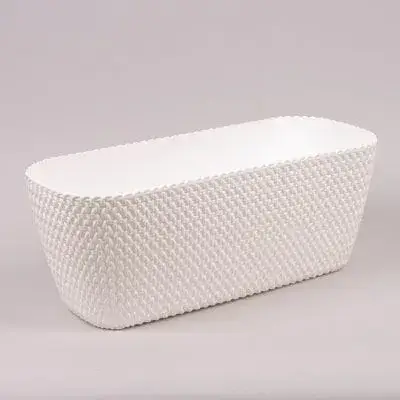 Балконний ящик Splofy Case білий 40 см.