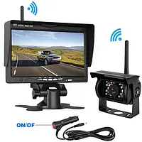 Монітор з WiFi Камерою заднього виду Camecho car monitor 7" + нічне бачення