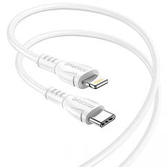Cable C to IP PD 12W Кабель Borofone BX51 Benefit — White