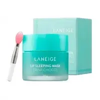 Laneige Lip Sleeping Mask Apple Lime маска для губ с ароматом лайма и яблока 8 г. с мятно-шоколадным ароматом