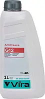 Жидкость охлаждающая Antifreeze G12 -40°C красная 1кг VIRA VI0040