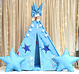 Намет дитячий Вігвам для дітей курінь для ігор COOL БОН БОН Повний комплект!, фото 3