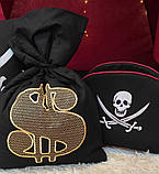 Намет дитячий Вігвам для дітей курінь для ігор БОН БОН Пірати Карибського моря, Капелюх Пірата Повний комплект, фото 6