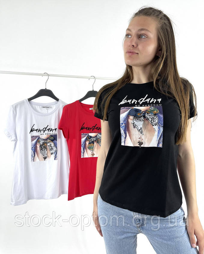 Жіночі футболки гуртом Monte Cervino, лот 6 шт., ціна 6.9