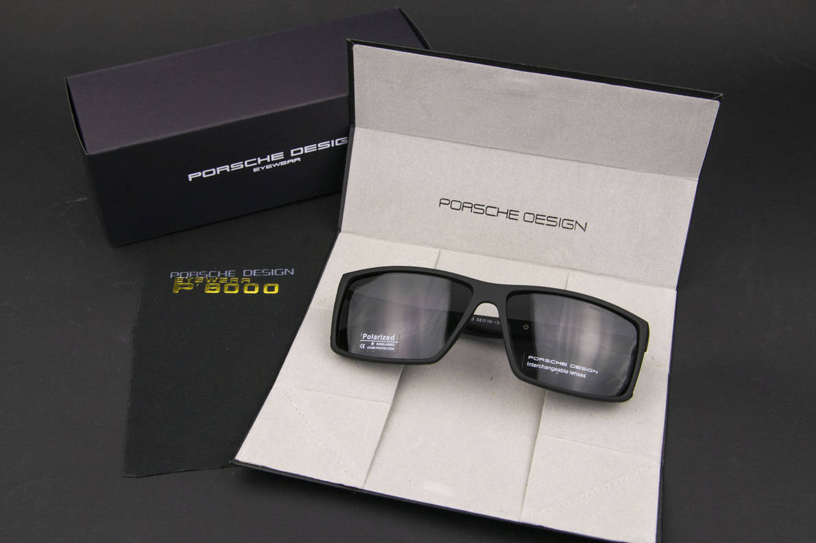 Окуляри чоловічі сонцезахисні Porsche Design поляризаційні (арт. P1284) матові, фото 1