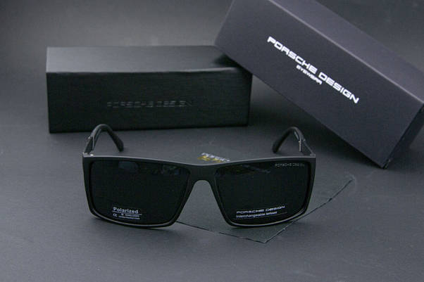 Окуляри чоловічі сонцезахисні Porsche Design поляризаційні (арт. P1284) матові, фото 3
