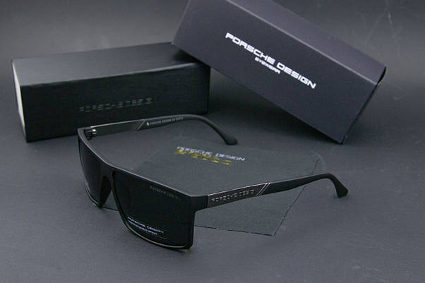 Окуляри чоловічі сонцезахисні Porsche Design поляризаційні (арт. P1284) матові, фото 6