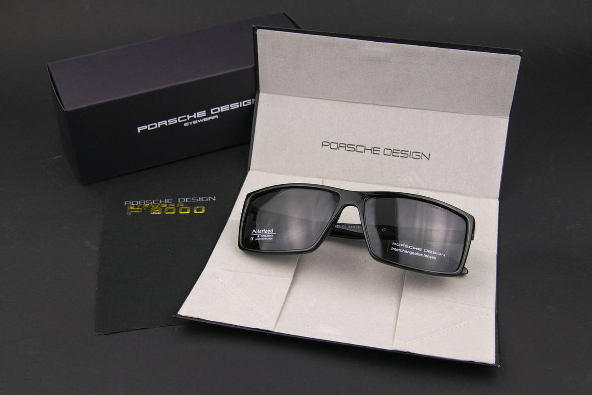 Окуляри чоловічі сонцезахисні Porsche Design поляризаційні (арт. P919) глянсові, фото 1