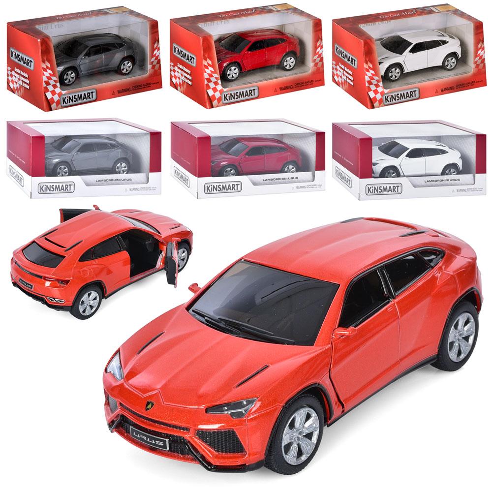 Машинка металева інерційна KT 5368 W KINSMART LAMBORGHINI URUS, фото 1