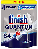 Таблетки для посудомоечных машин FINISH Quantum All in 1 84 шт.