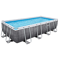 Каркасный бассейн Bestway 56998 (549х274х122 см) с картриджным фильтром, лестницей и защитным тентом