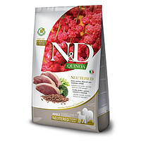 Сухий корм FARMINA N&D Grain Free Quinoa Duck & Broccoli Neutered Adult Medium & Maxi Breed - 12кг