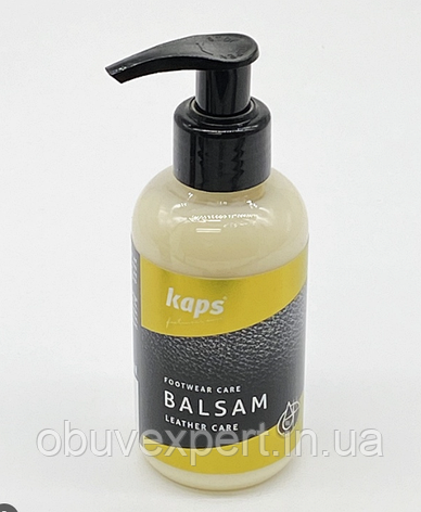 Бальзам на основі бджолиного воску Kaps Leather Care Balsam 125 ml, безбарвний, фото 2