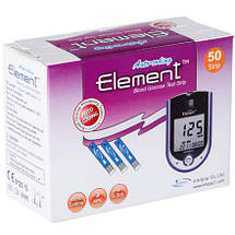 Тест-смужки для визначення глюкози в крові ELEMENT №50, фото 3