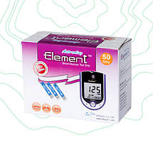 Тест-смужки для визначення глюкози в крові ELEMENT №50, фото 4