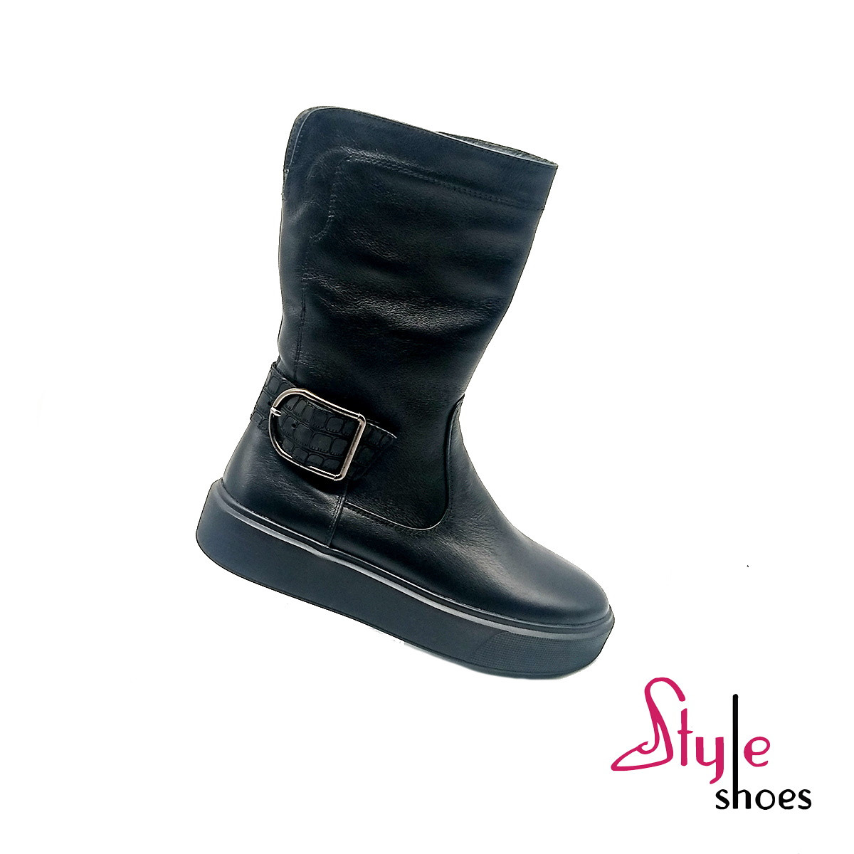 Напівчоботи жіночі демісезонні зі зручною підошвою «Style Shoes»