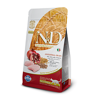 Сухий корм для котів FARMINA N&D Low Grain Chicken&Pomegranate Neutered - 5кг