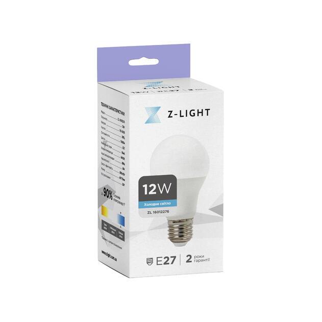 LED лампа А60 12W 6400К  E27  ХОЛОДНЕ СВІТЛО TL 16012276, фото 1