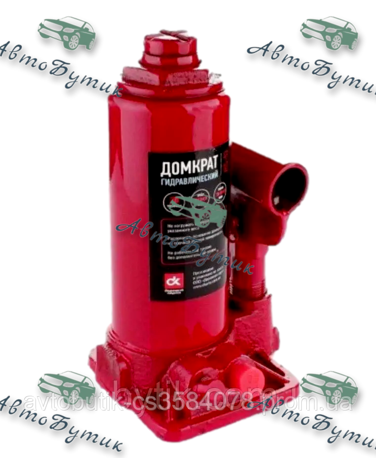 Домкрат пляшковий 3 т Н=180/340 мм ДК, фото 1