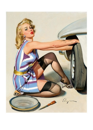 Листівка Pin-Up, фото 1