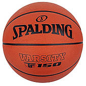 Баскетбольний м'яч Spalding TF-150 Varsity розмір 5, 6, 7 гумовий для вулиці (84324Z)